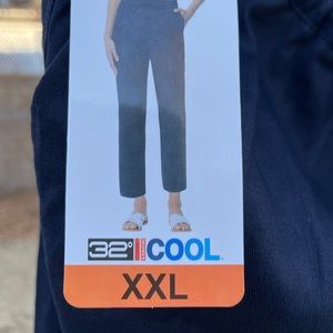 32 Degrees women’s pants. Dark Indigo Blue. XXL. NWT